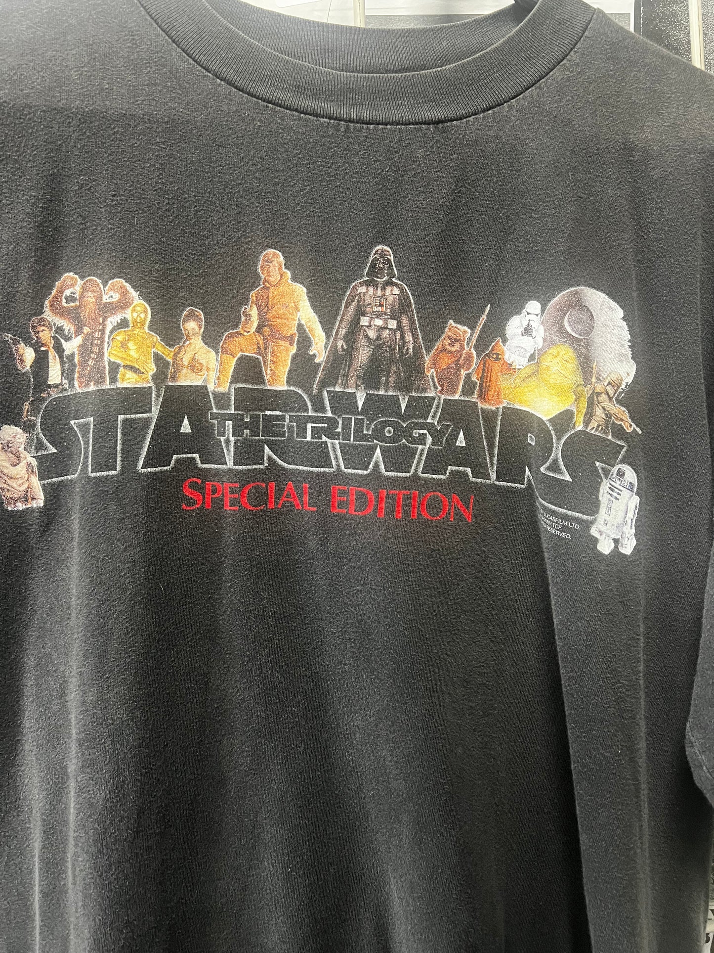 Star Wars Special Edition VHS + Shirt Bundle (1997)