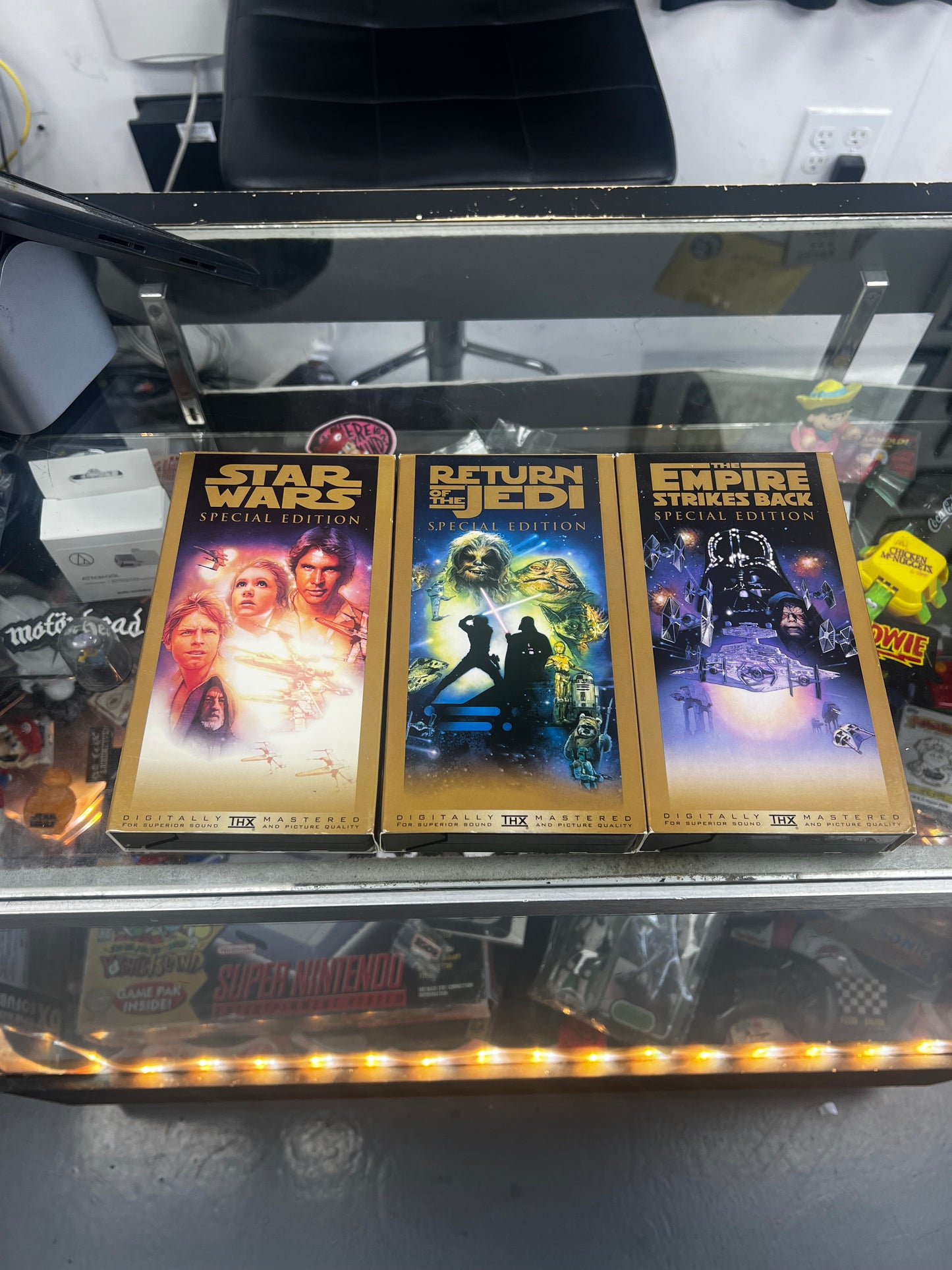 Star Wars Special Edition VHS + Shirt Bundle (1997)