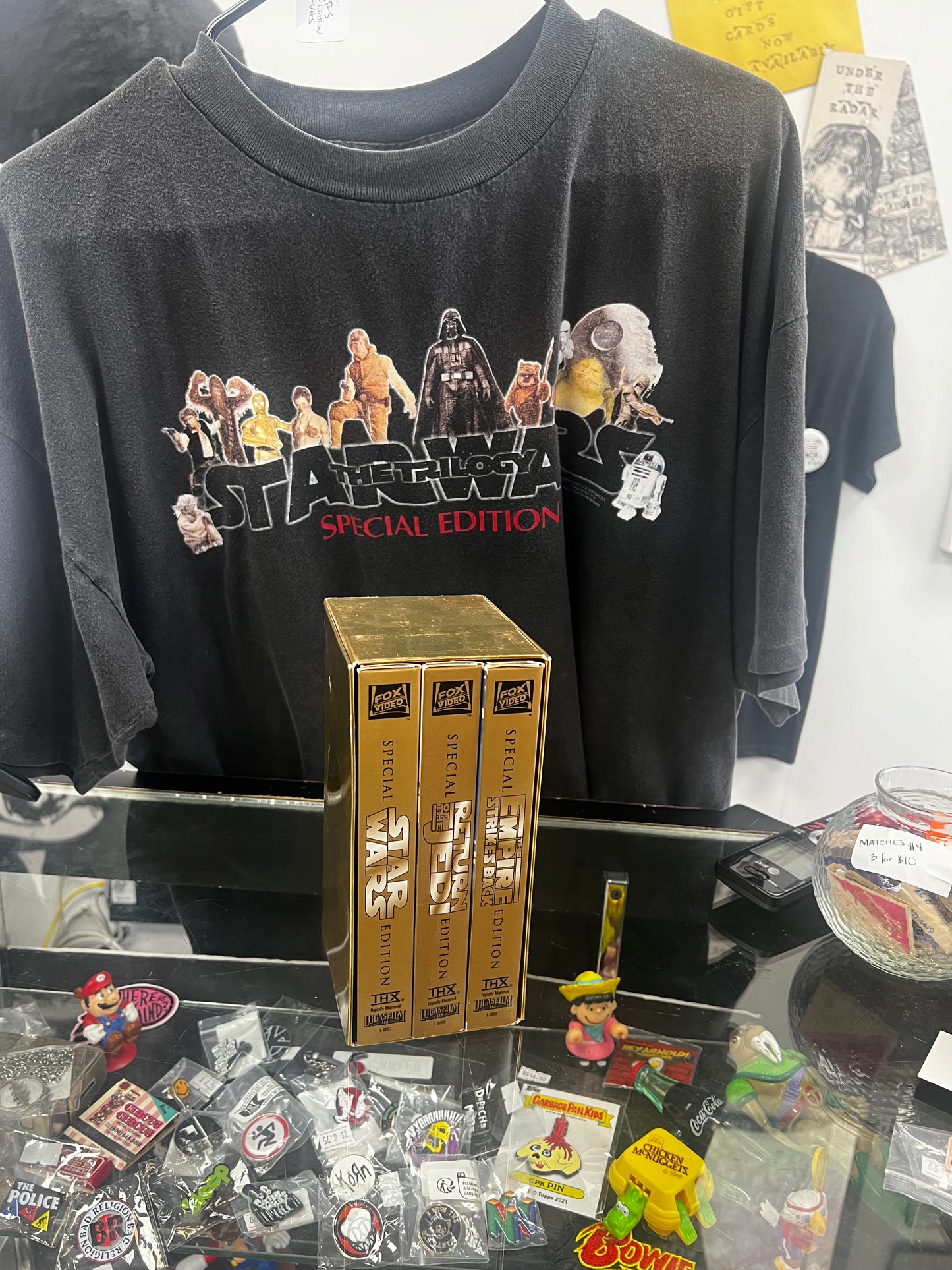Star Wars Special Edition VHS + Shirt Bundle (1997)