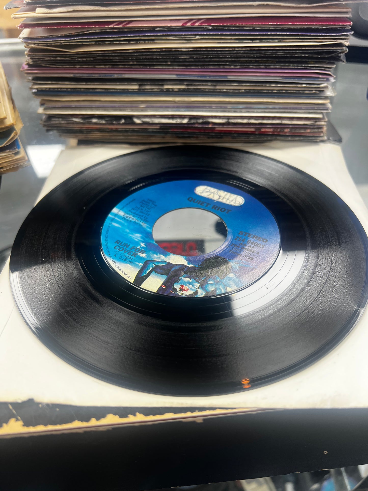 Quiet Riot – Cum On Feel The Noize / Run For Cover 7”