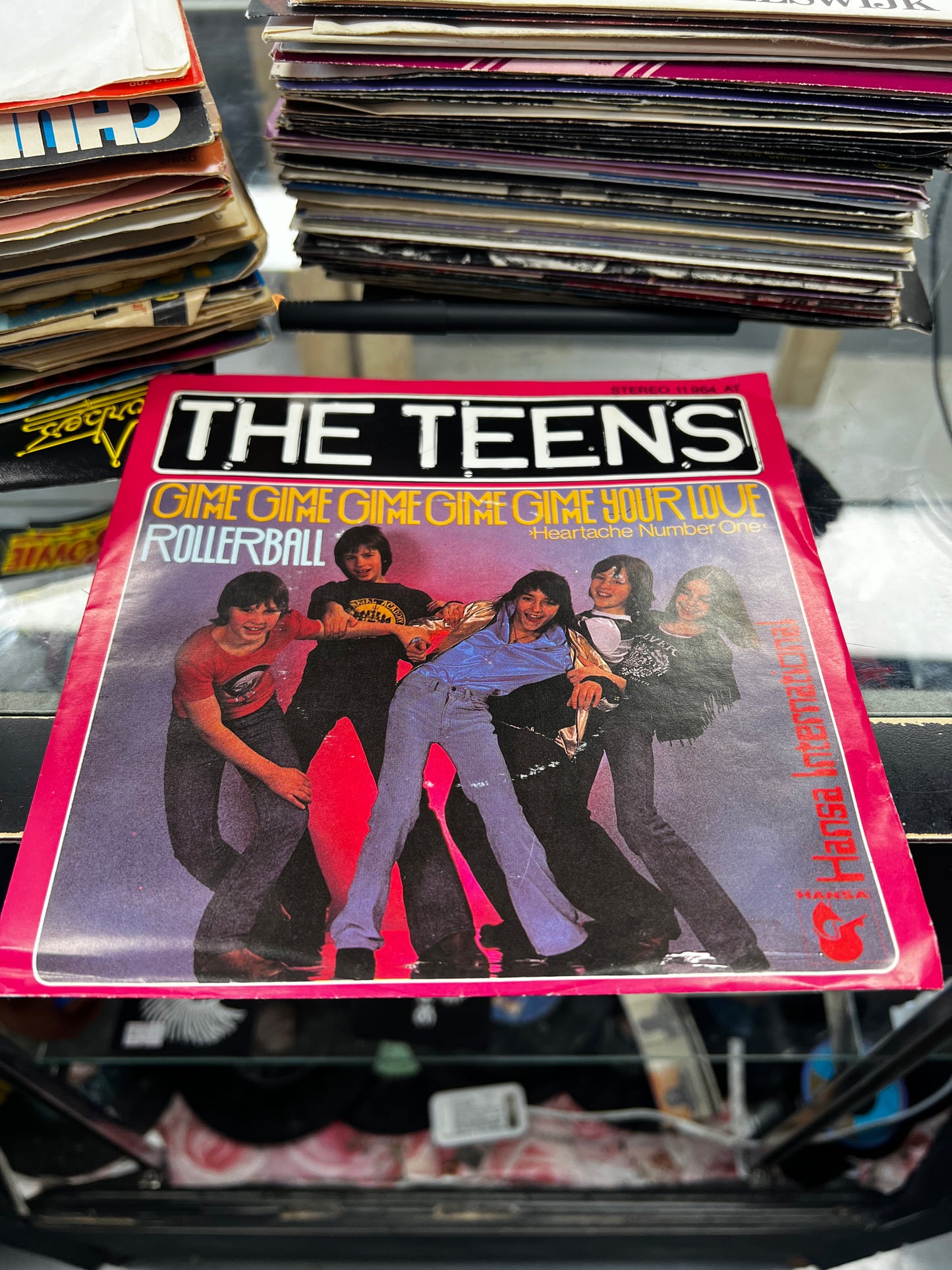 The Teens – Gimme Gimme Gimme Gimme Gimme Your Love / Rollerball 7”