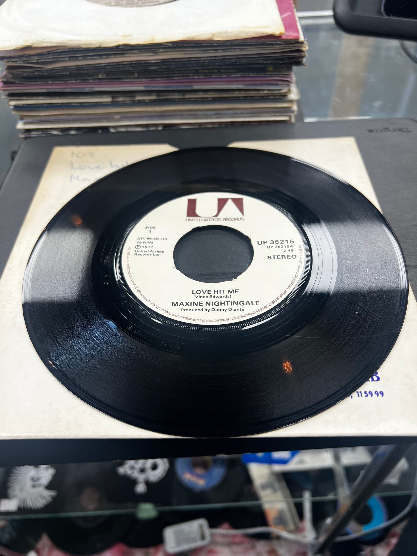 Maxine Nightingale – Love Hit Me 7”