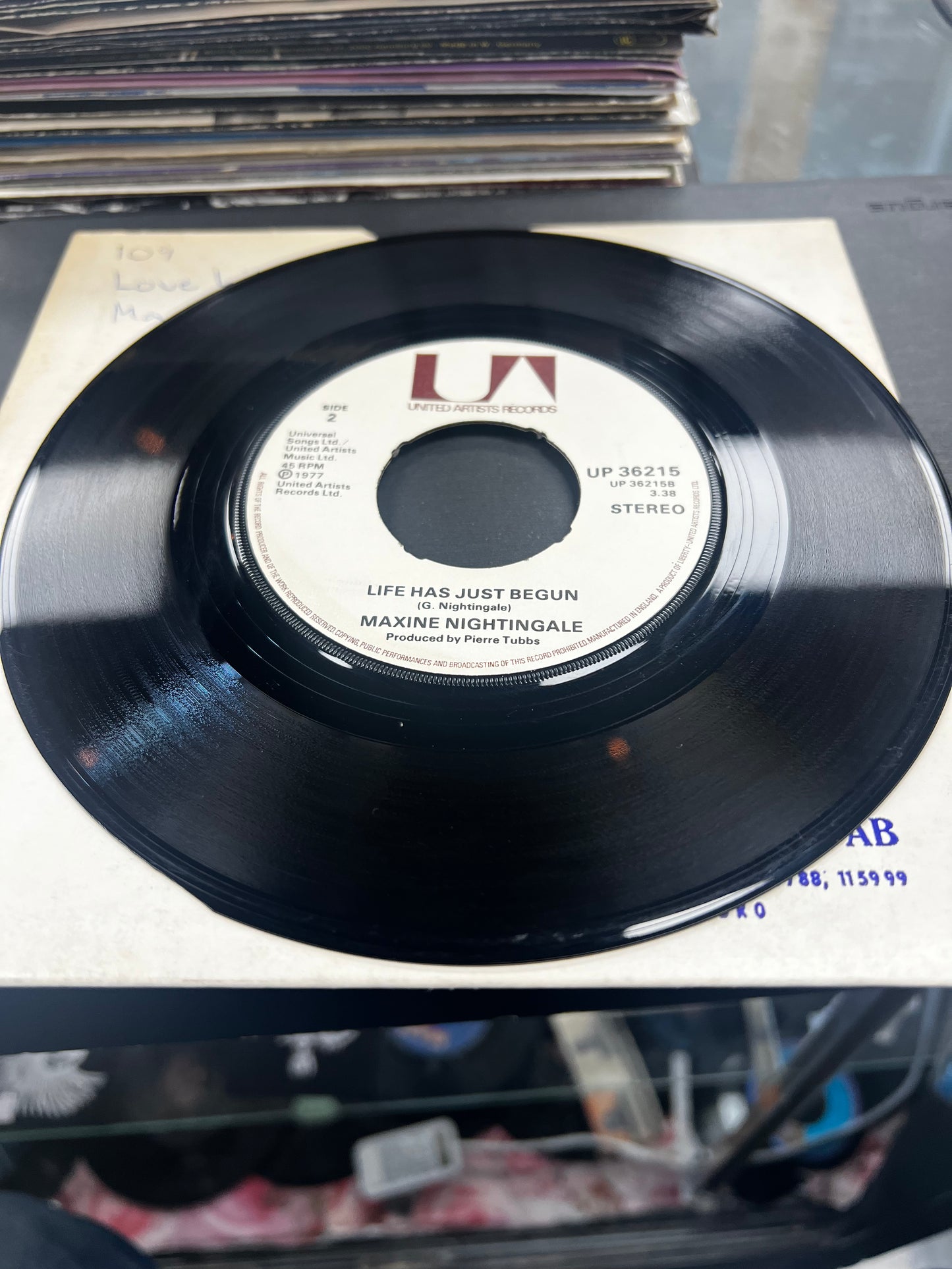 Maxine Nightingale – Love Hit Me 7”