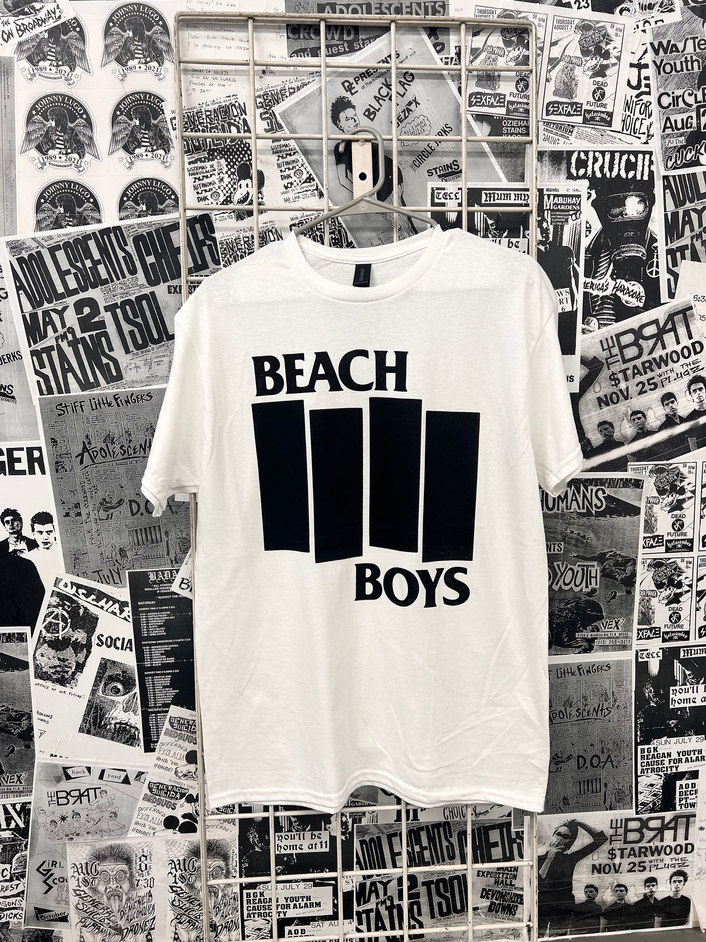 BLACK FLAG/BEACH BOYS Bars Shirt