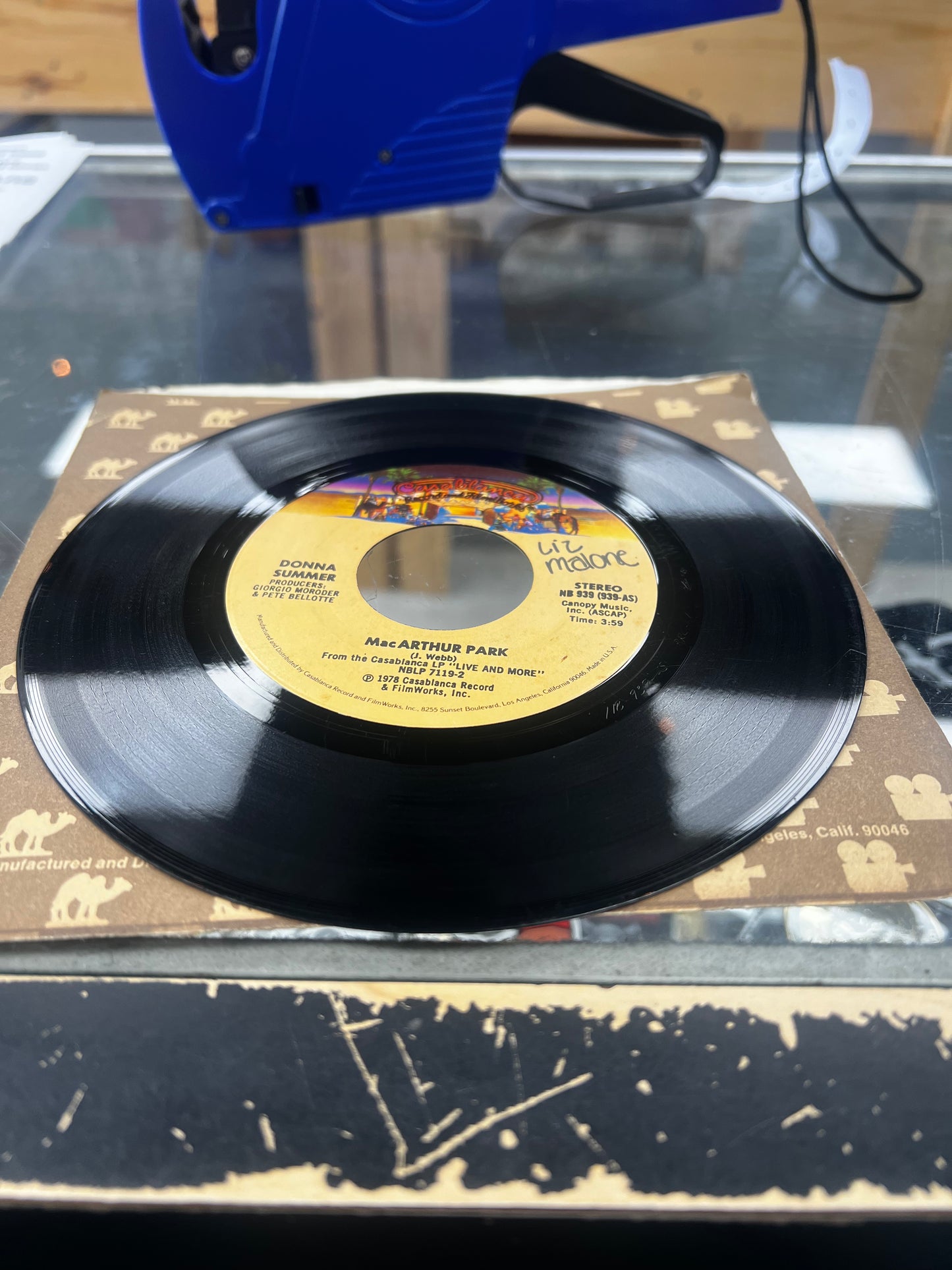 Donna Summer - MacArthur Park 7”