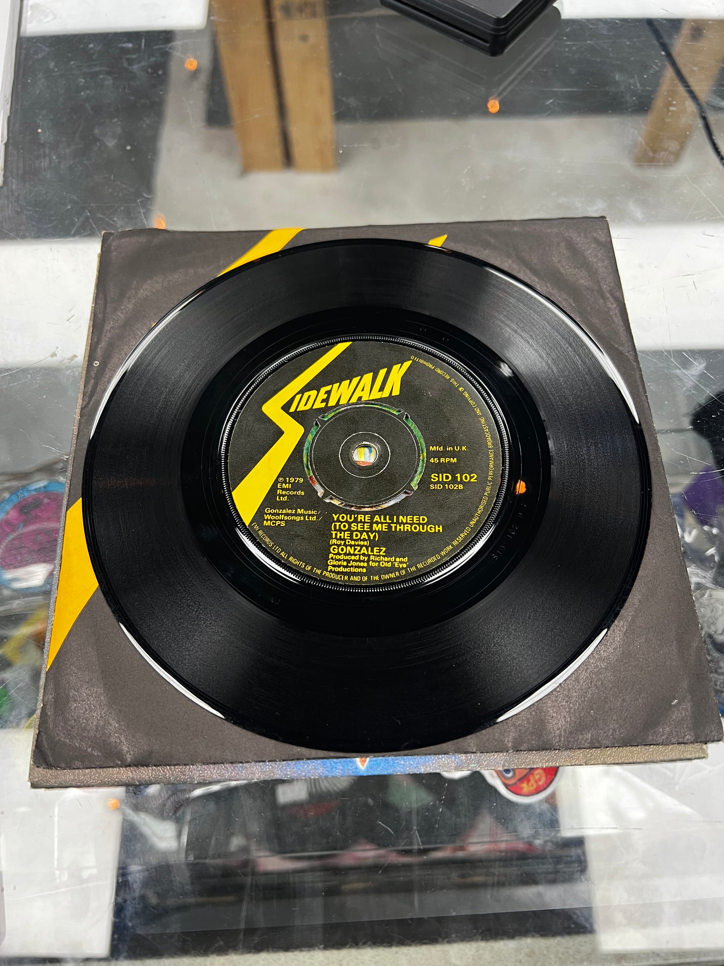 Gonzalez – Haven't Stopped Dancing Yet 7”