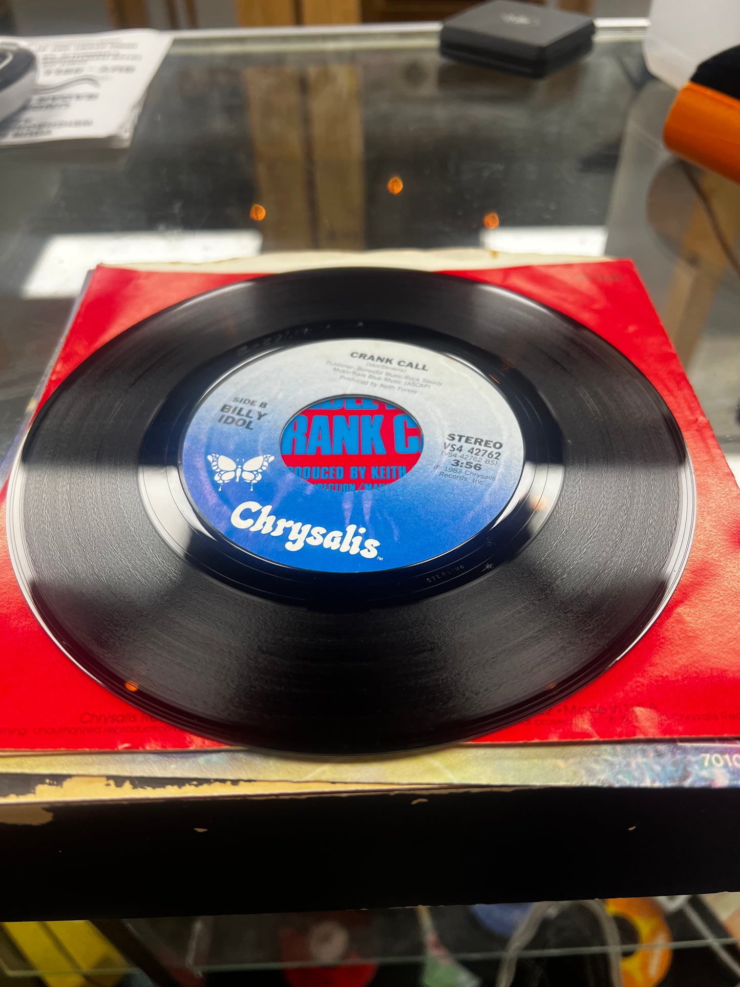 Billy Idol – Rebel Yell 7”