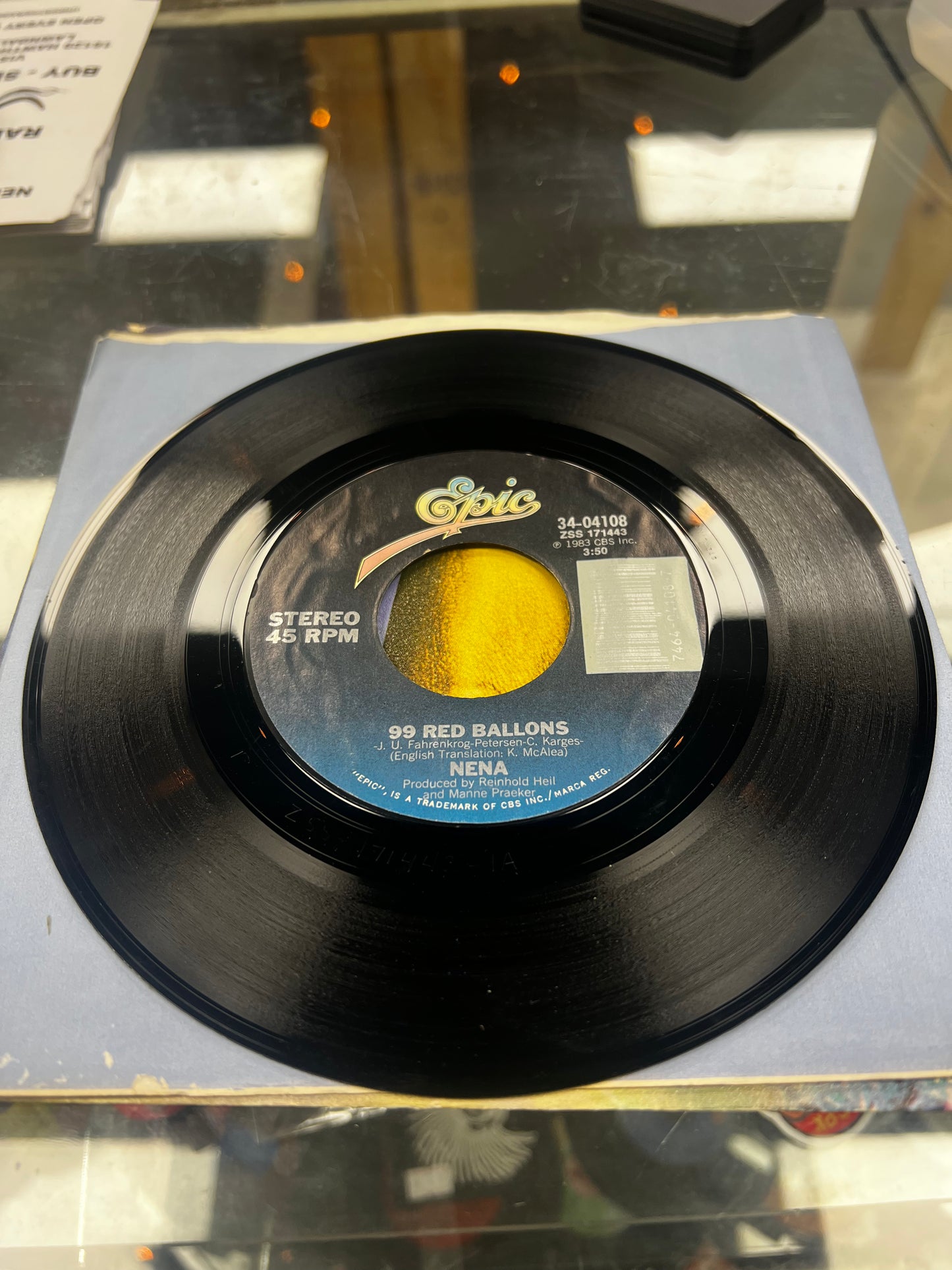 Nena – 99 Luftballons / 99 Red Ballons 7”