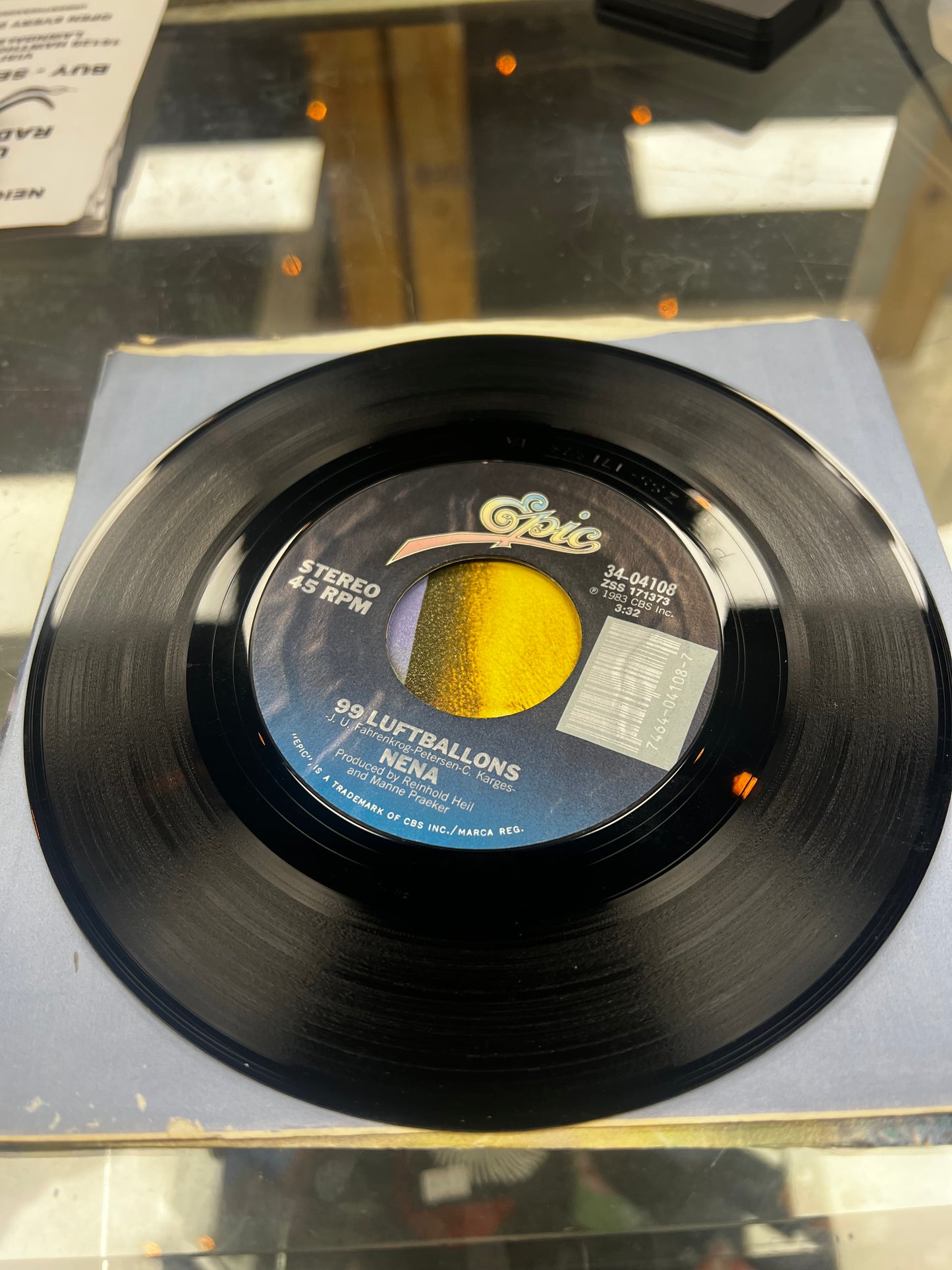 Nena – 99 Luftballons / 99 Red Ballons 7”