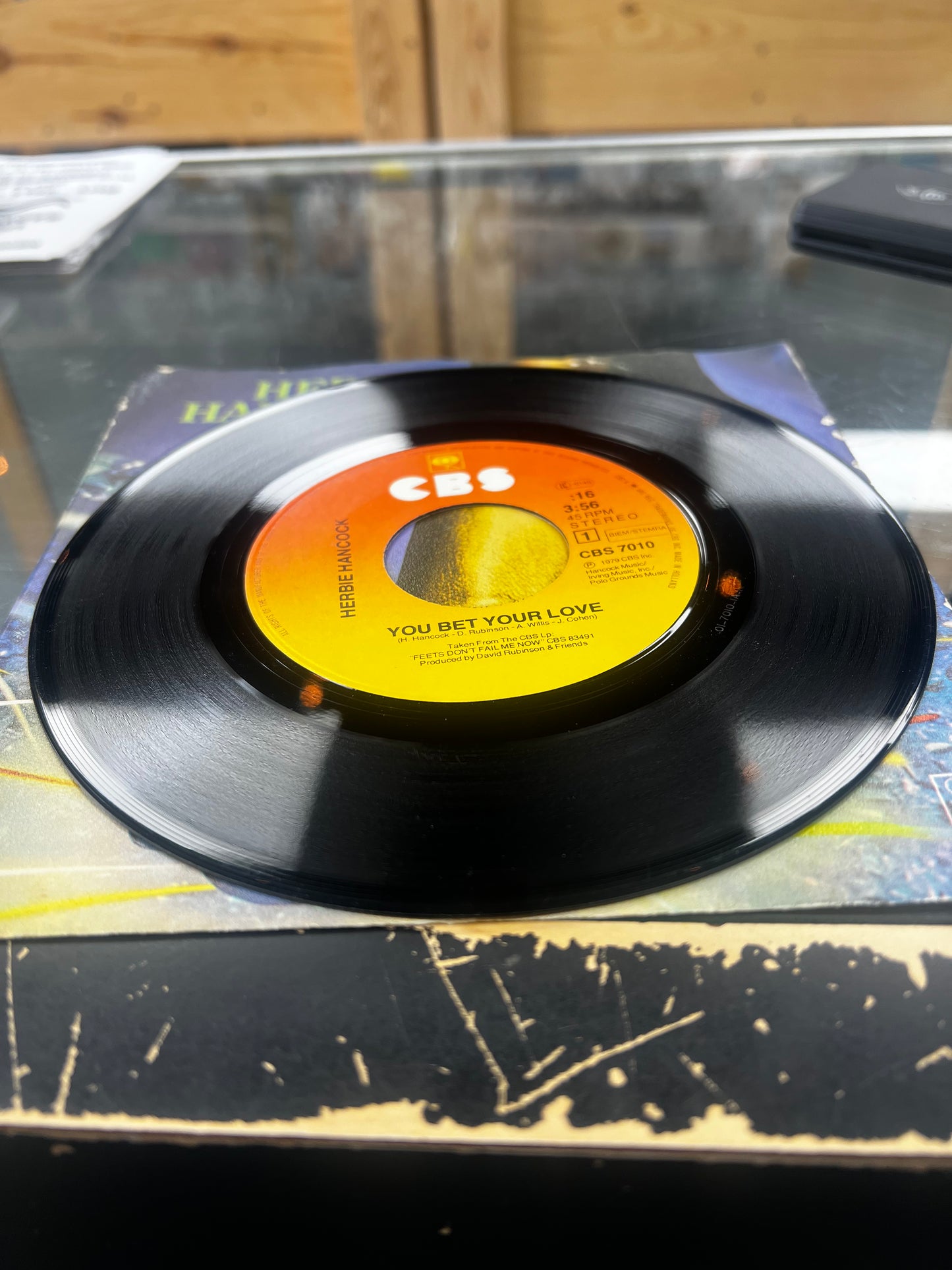 Herbie Hancock – You Bet Your Love 7”