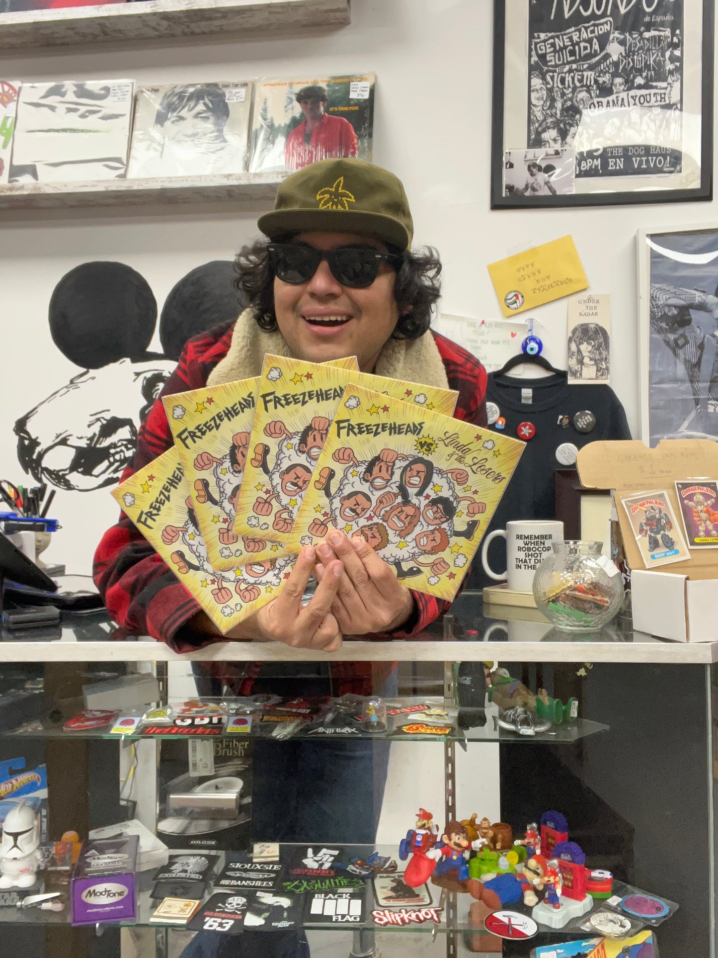 Freezeheads Vs. Linda & The Losers 7” Vinyl