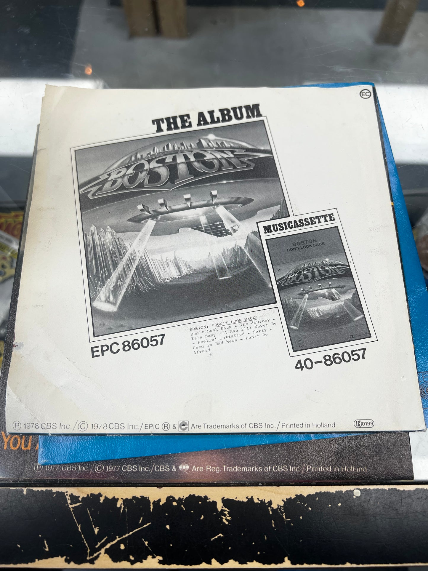 Boston – A Man I'll Never Be 7”