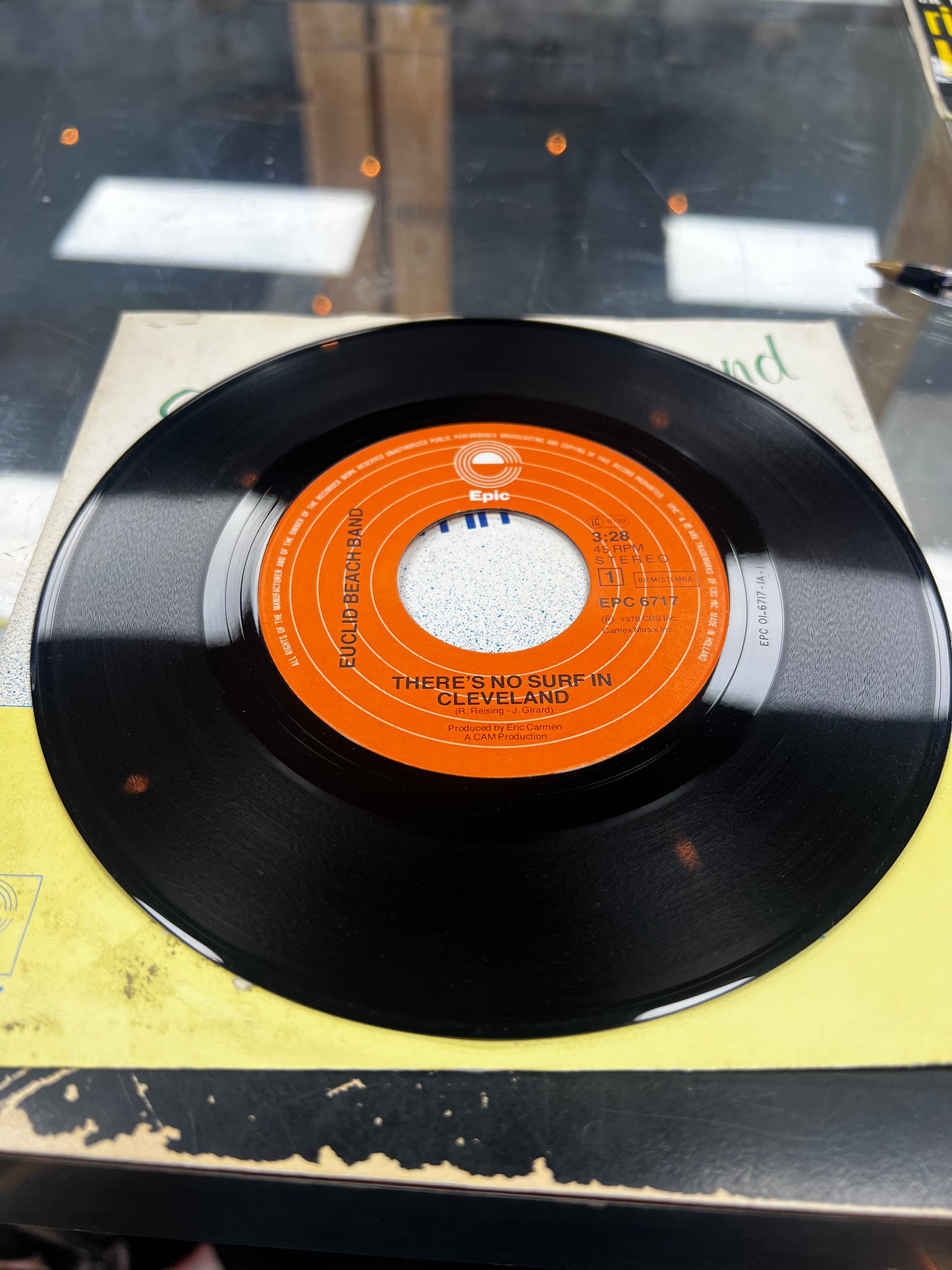 Euclid Beach Band – There's No Surf In Cleveland 7”