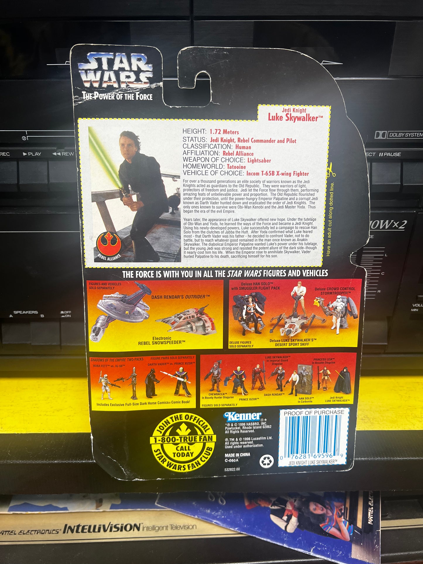 Luke Skywalker Jedi Knight • Star Wars Power of the Force (1996)