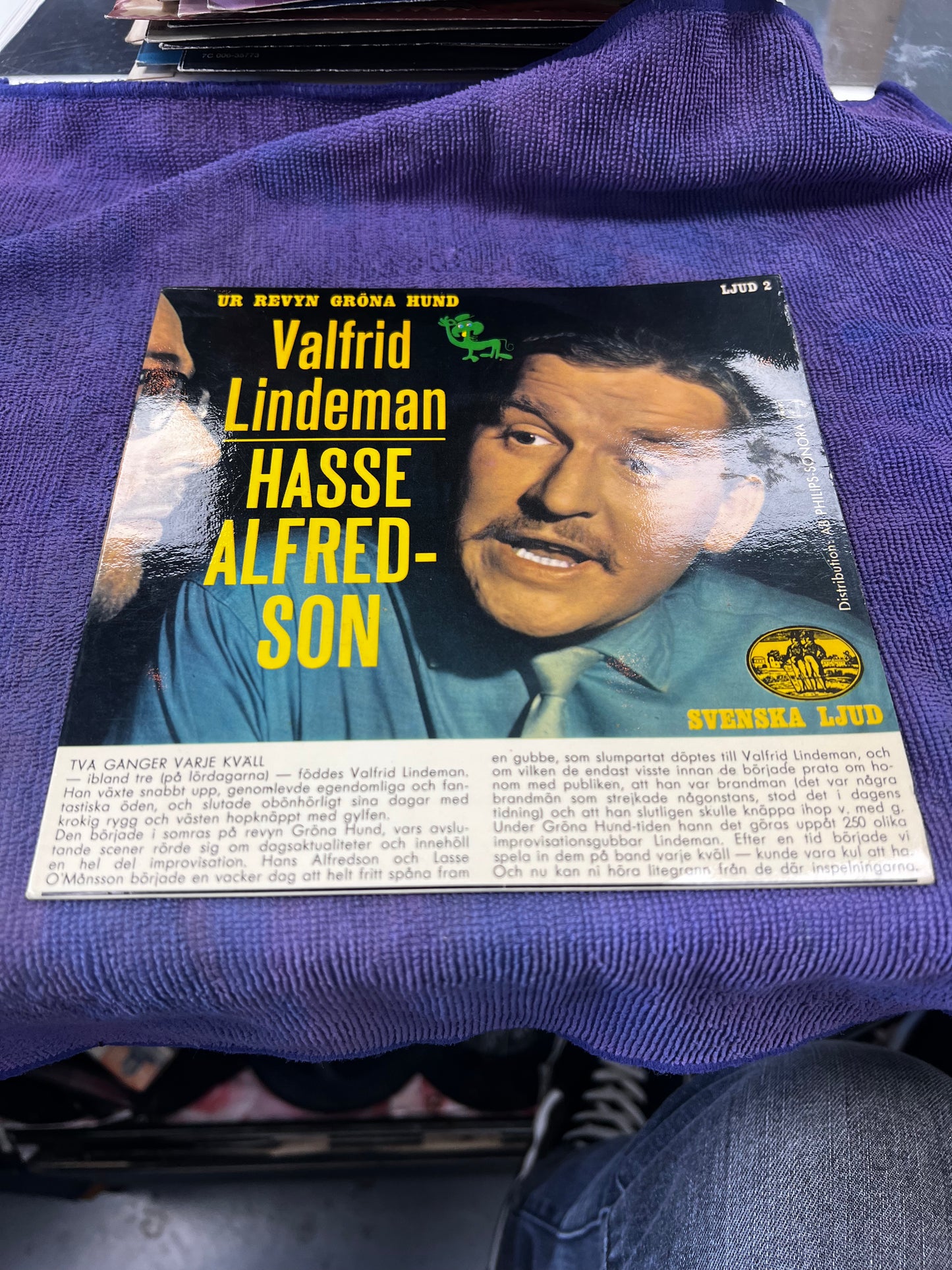 Hasse Alfredson – Ringaren / Valfrid Lindeman 7”