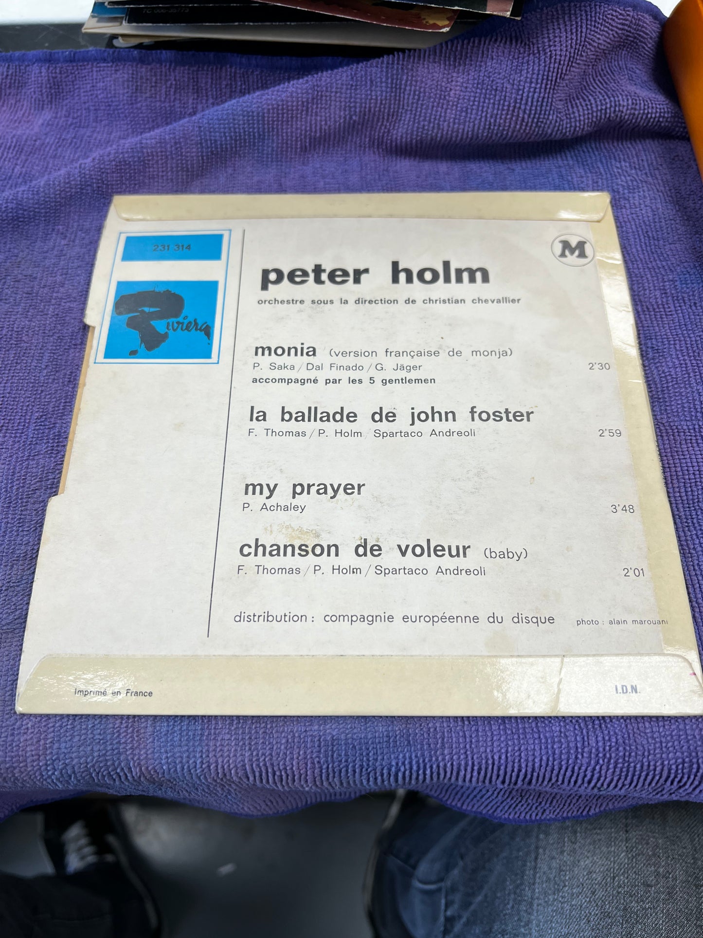 Peter Holm – Monia 7”