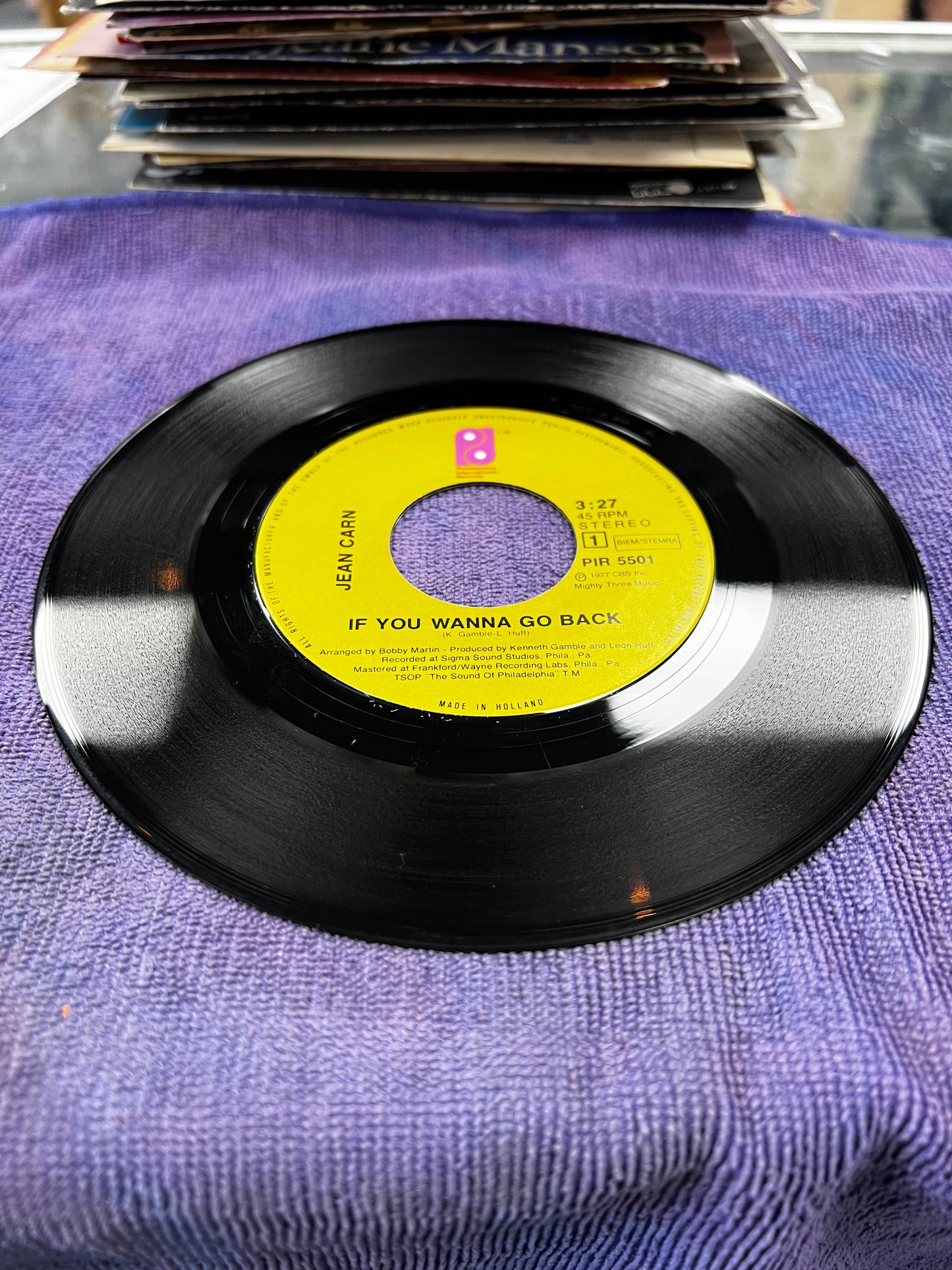 Jean Carn – If You Wanna Go Back / You Are All I Need 7”