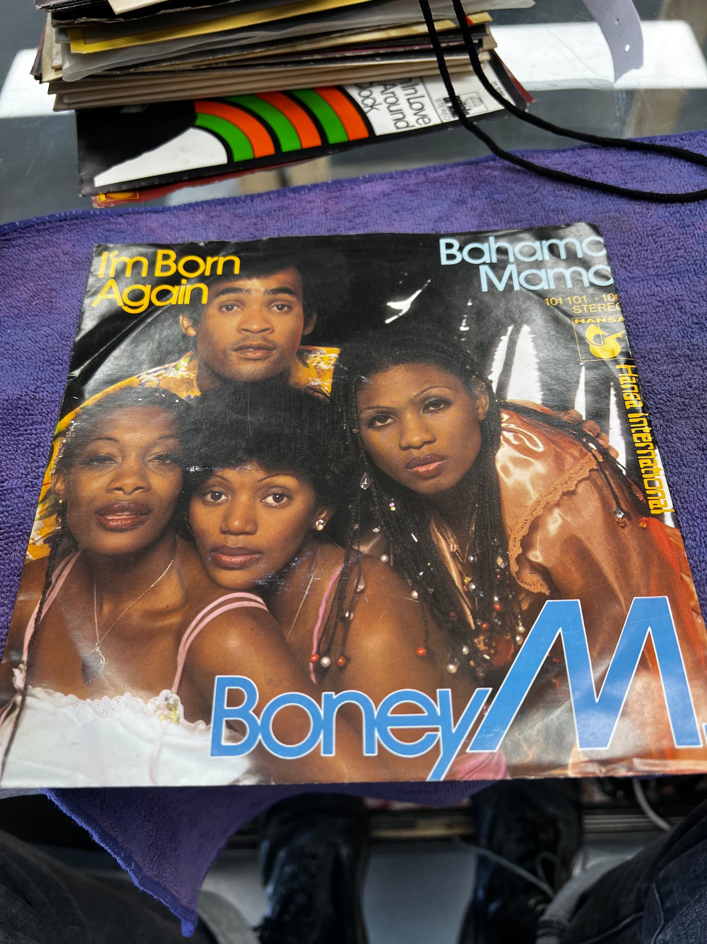 Boney M. ‎– I'm Born Again / Bahama Mama 7”