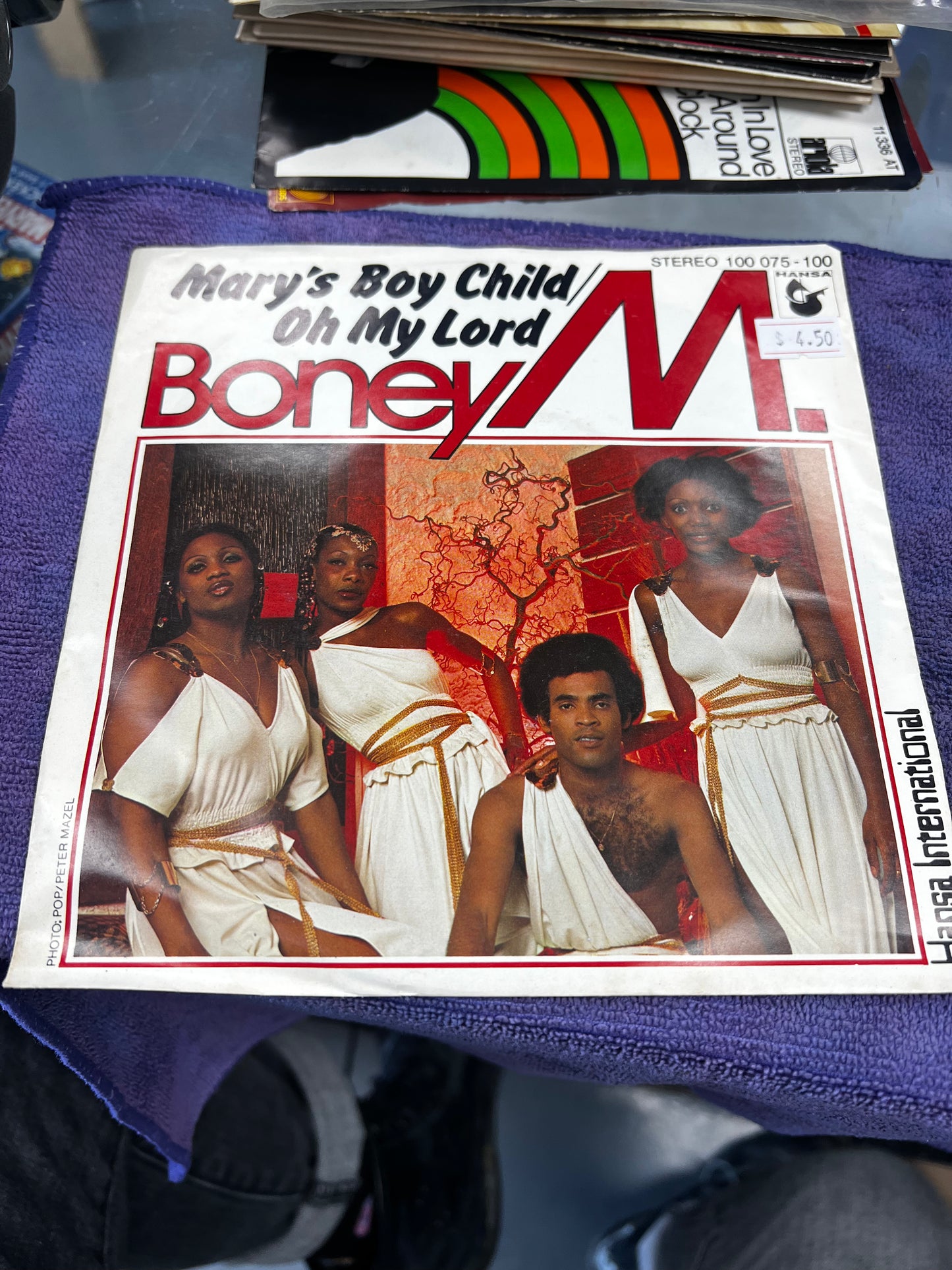 Boney M. ‎– Mary's Boy Child / Oh My Lord 7”