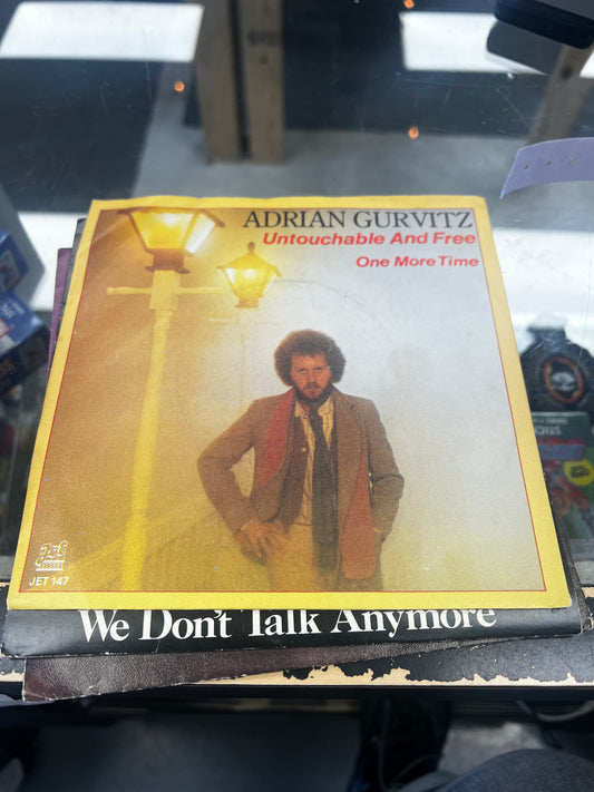 Adrian Gurvitz ‎– Untouchable And Free / One More Time 7”