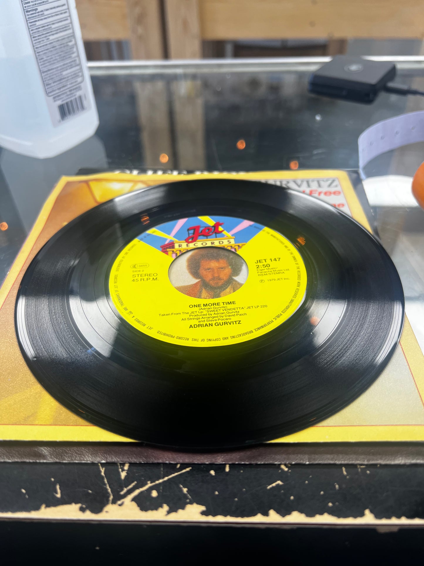 Adrian Gurvitz ‎– Untouchable And Free / One More Time 7”