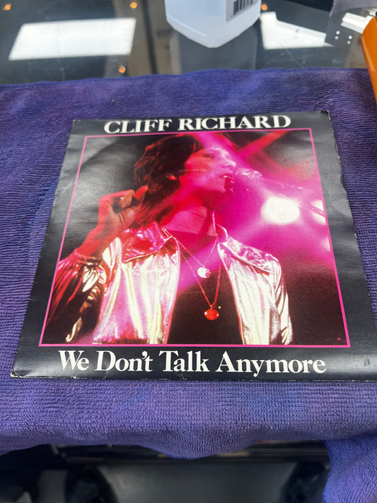Cliff Richard ‎– We Don't Talk Anymore 7”
