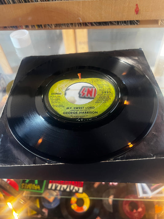 George Harrison ‎– My Sweet Lord / Isn't It A Pity 7”