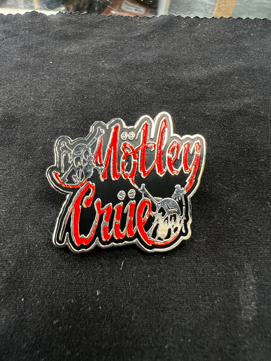Mötley Crüe Enamel Pin
