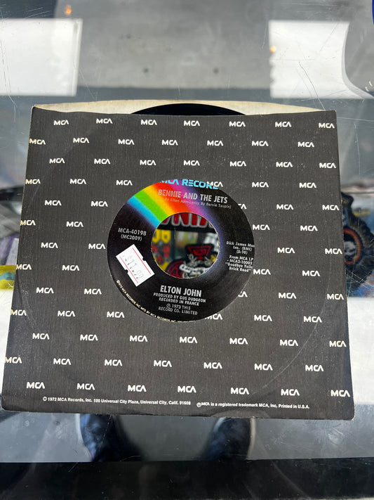 Elton John ‎– Bennie And The Jets 7”