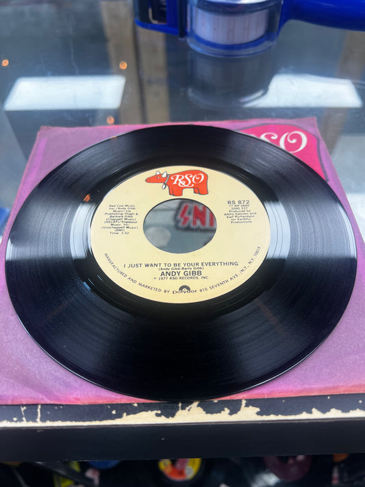 Andy Gibb ‎– I Just Want To Be Your Everything 7”