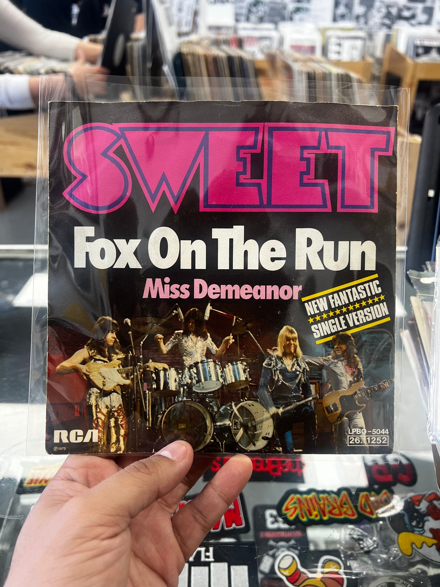 Sweet • Fox On The Run 7”