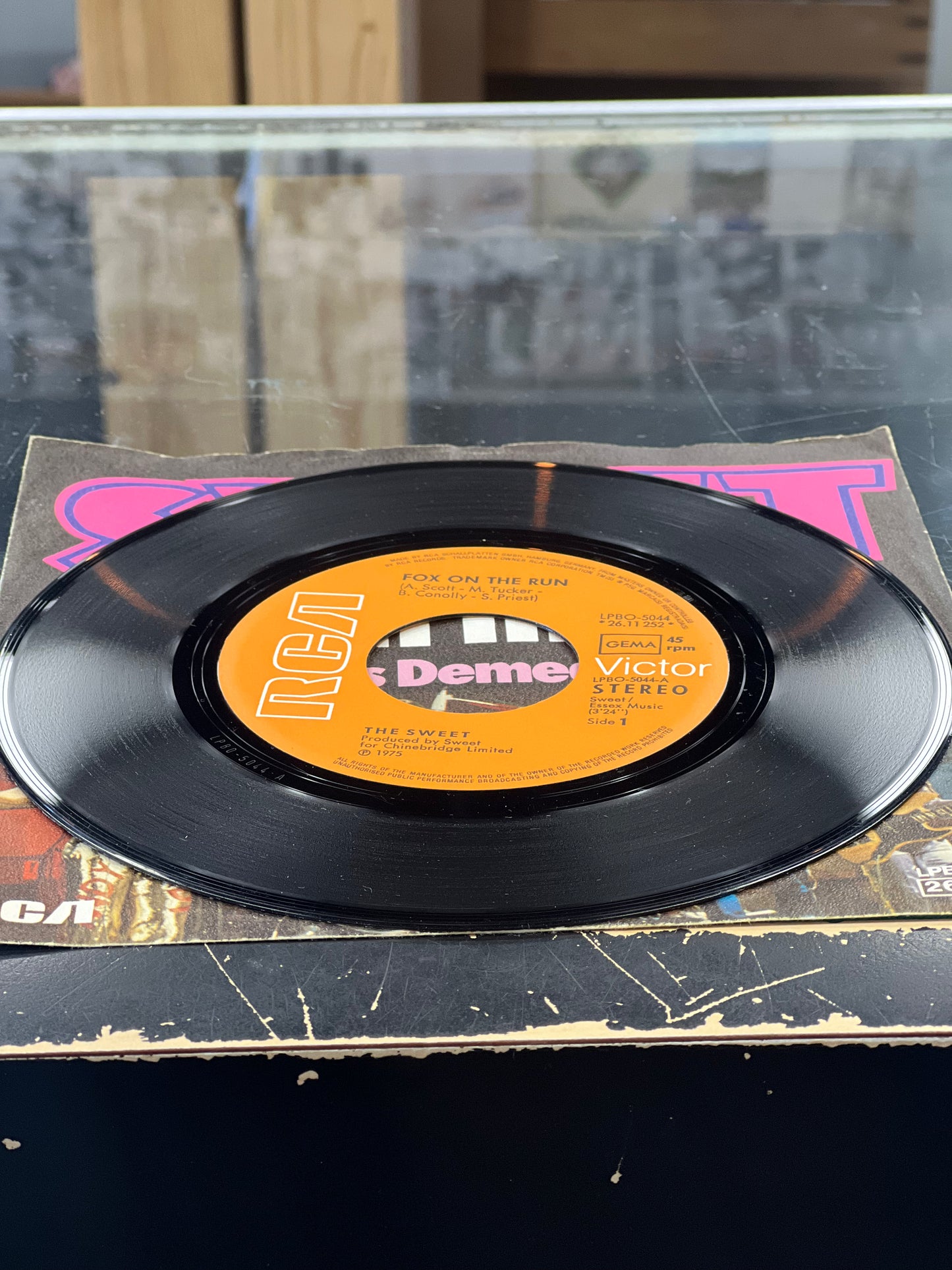 Sweet • Fox On The Run 7”