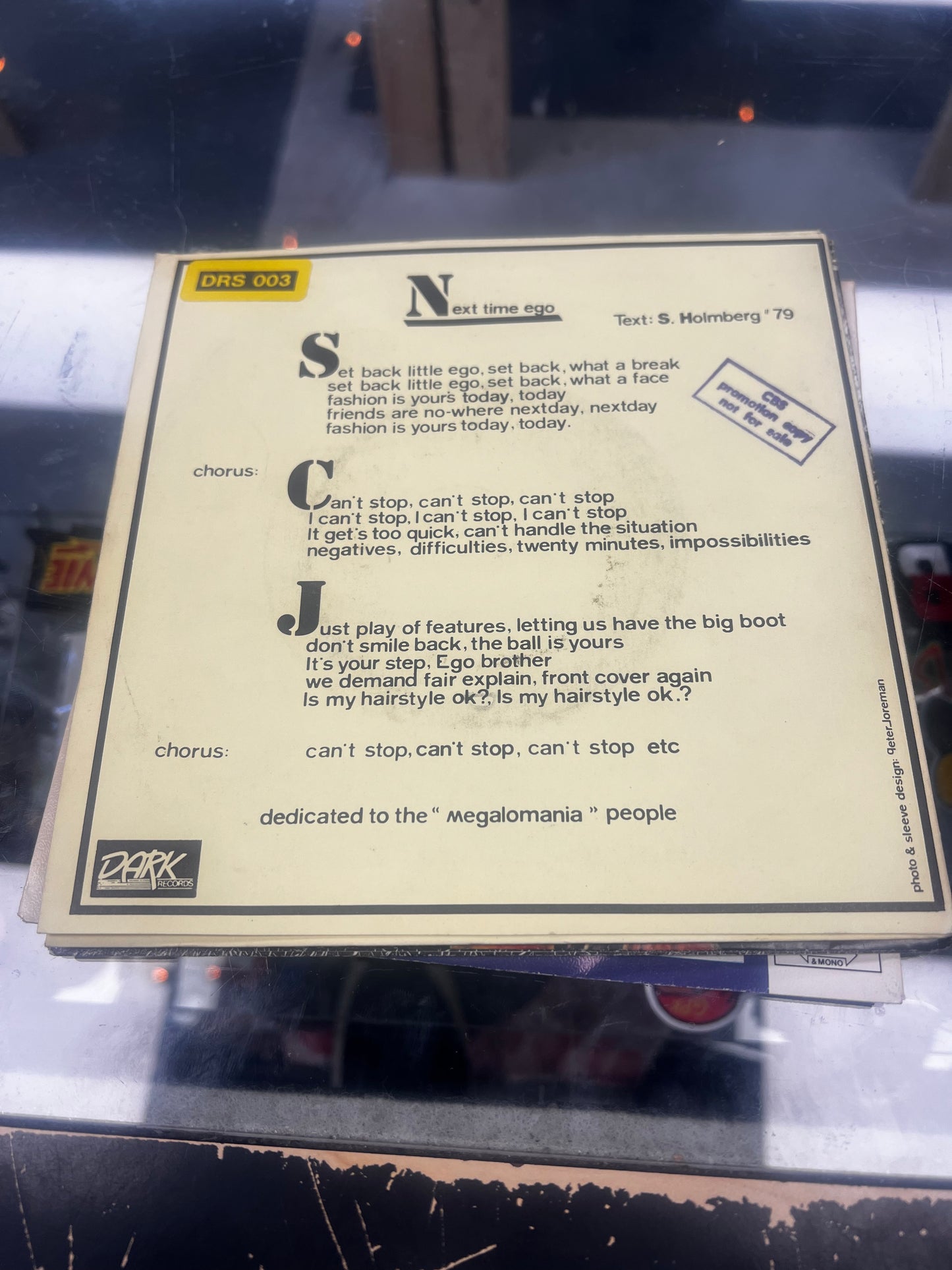 The Pain • Next Time Ego / Why Complain?
 7”
