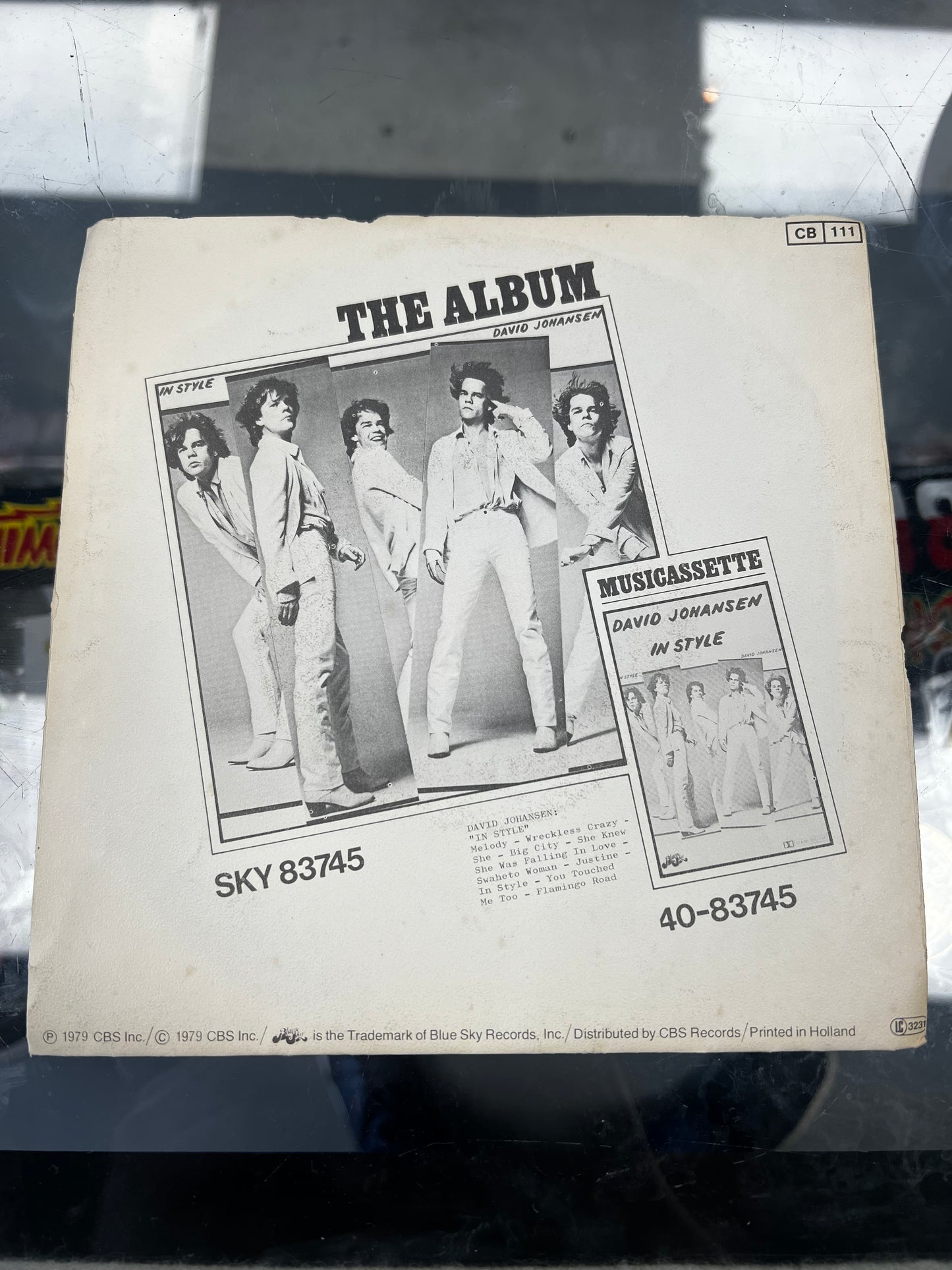 David Johansen ‎– Swaheto Woman
 7”