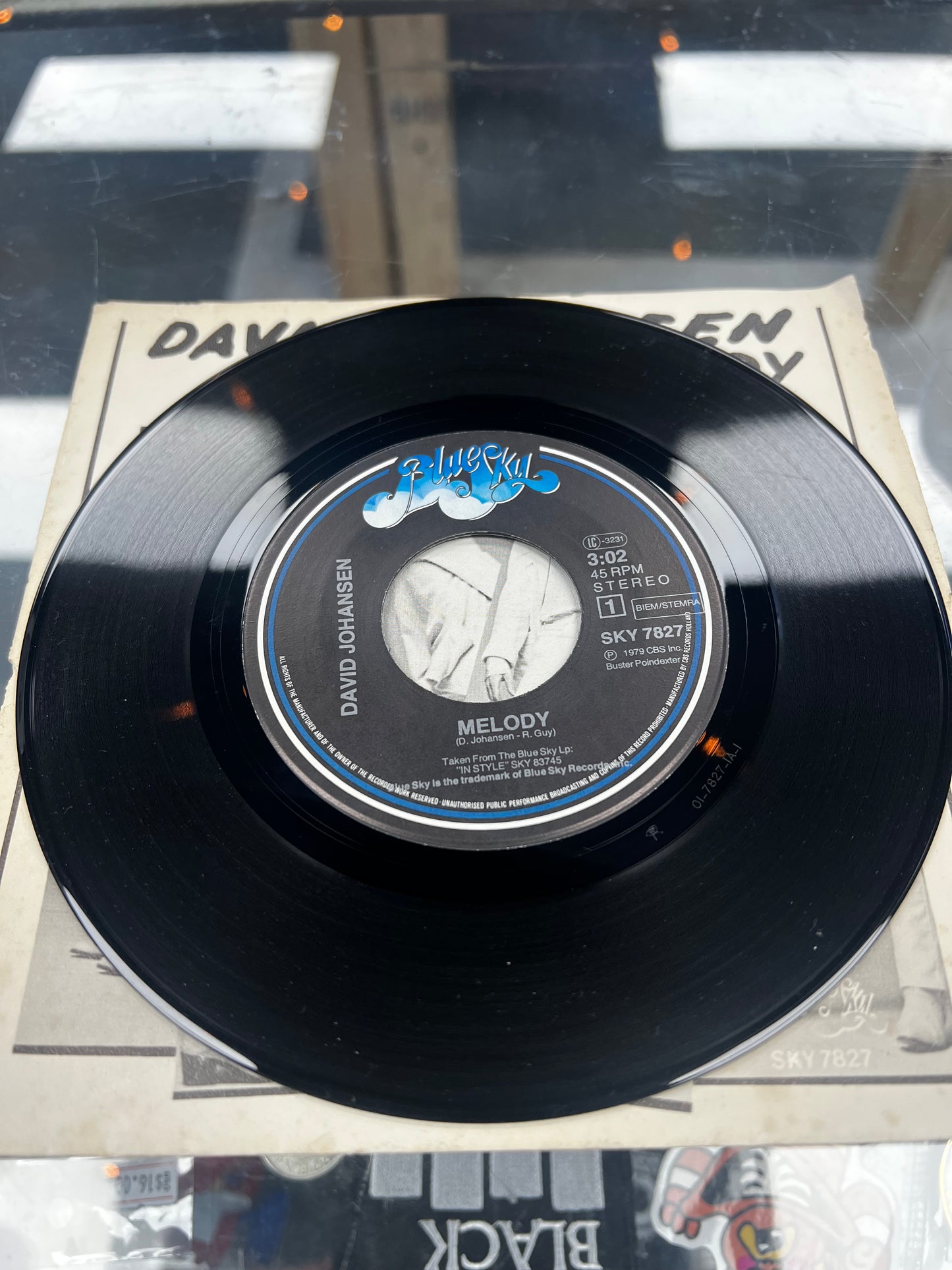 David Johansen ‎– Swaheto Woman
 7”