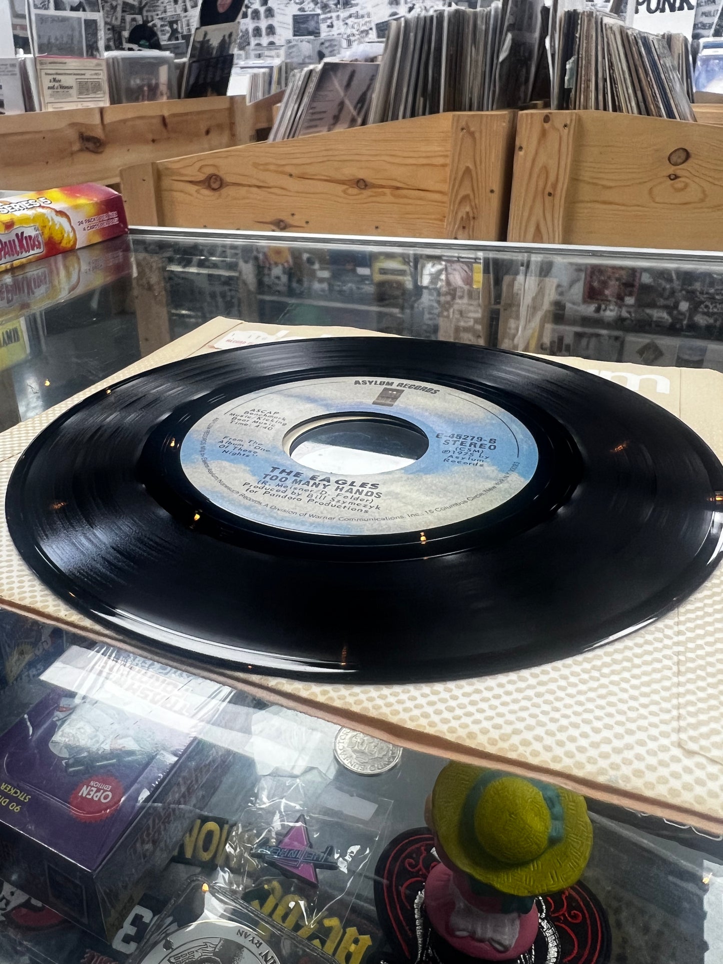 The Eagles ‎– Lyin' Eyes 7”