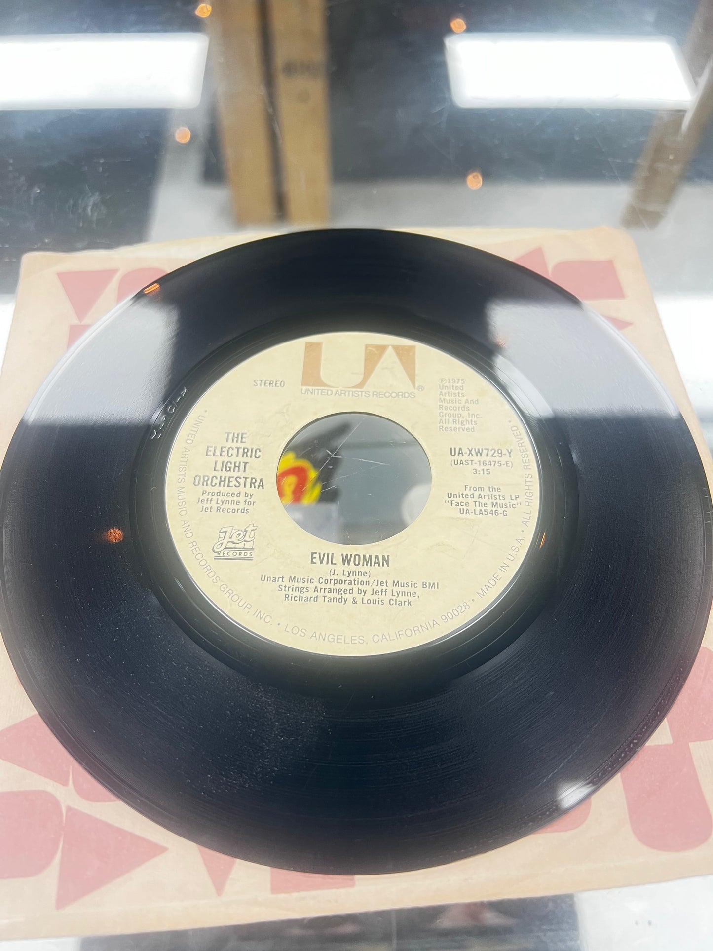 The Electric Light Orchestra ‎– Evil Woman 7”