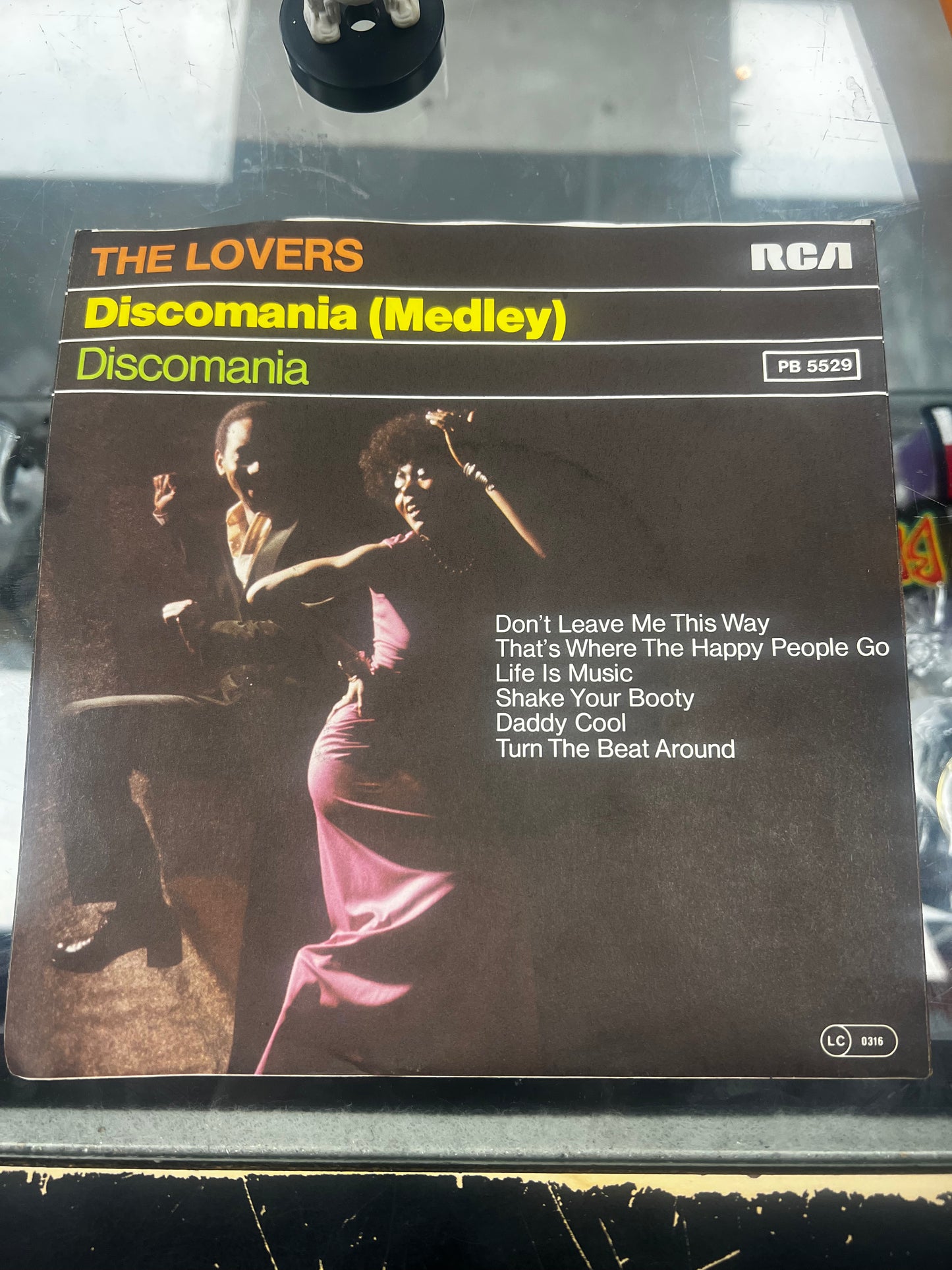 The Lovers ‎– Discomania (Medley) 7”