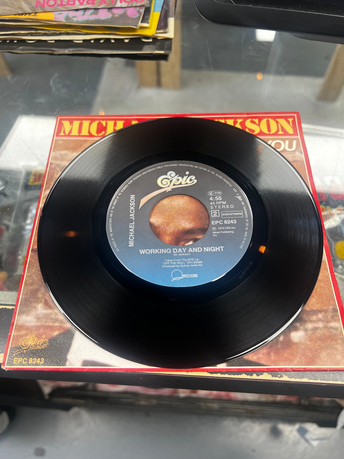 Michael Jackson ‎– Rock With You 7”