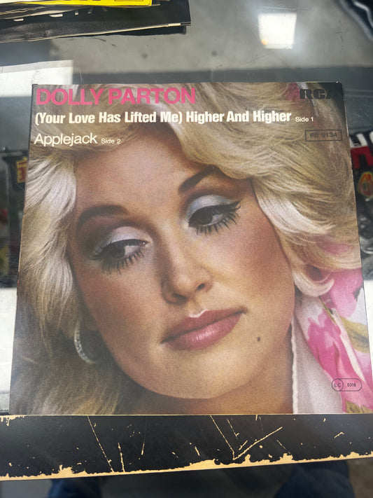 Dolly Parton ‎– (Your Love Has Lifted Me) Higher And Higher / Applejack 7”