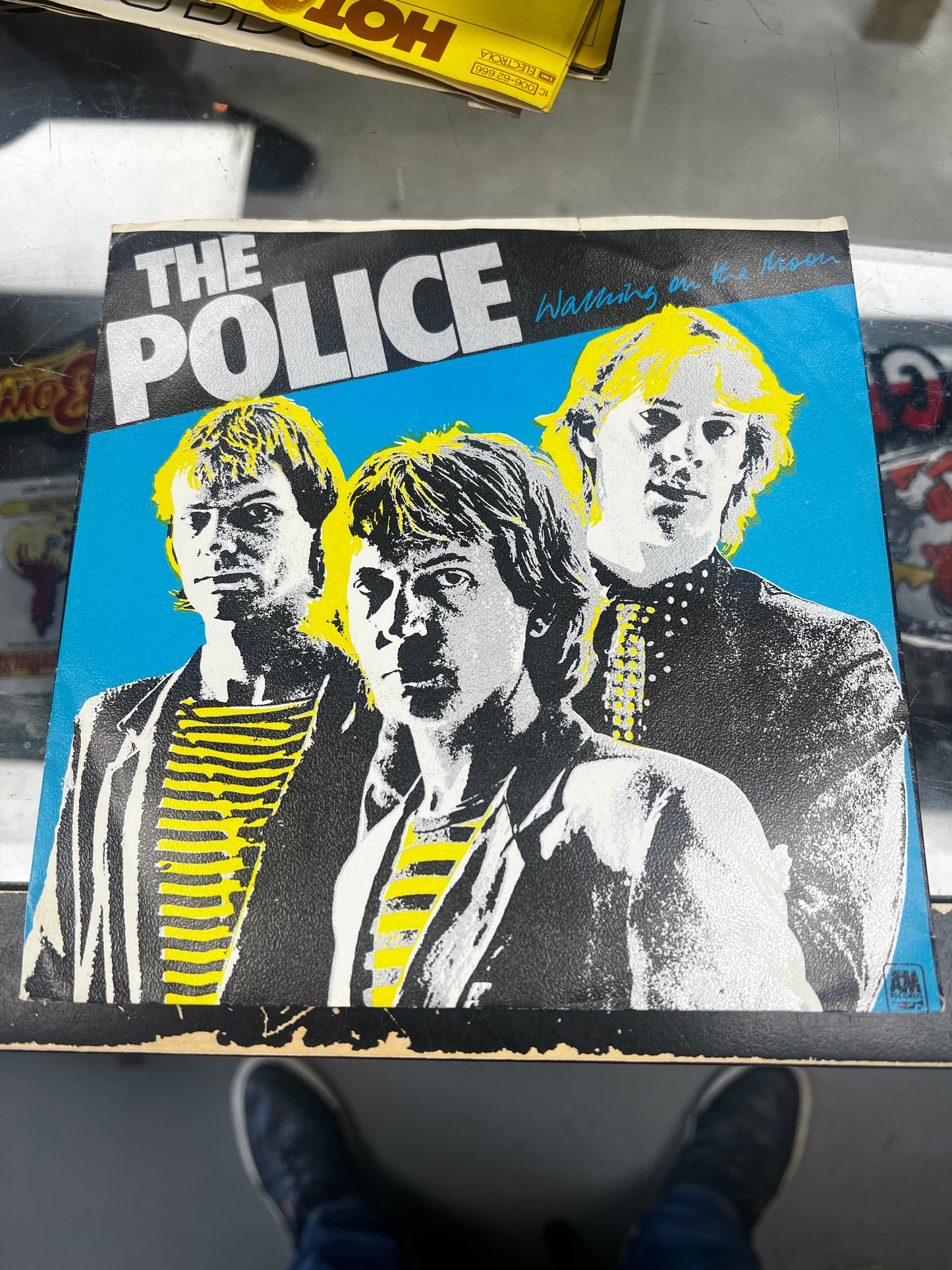 The Police ‎– Walking On The Moon 7”