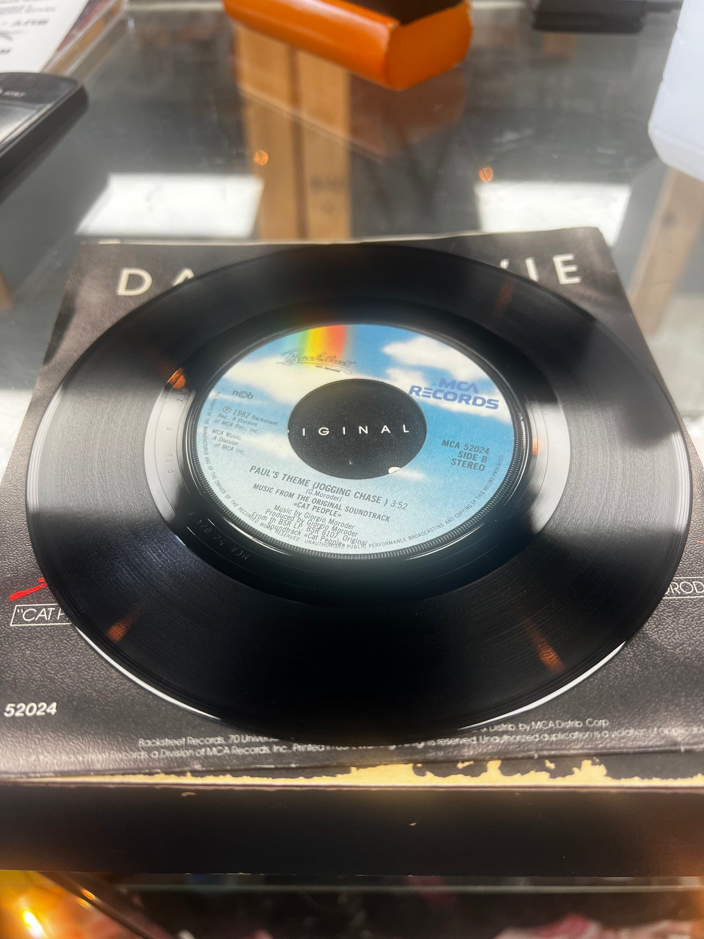 David Bowie ‎– Cat People (Putting Out Fire) 7”