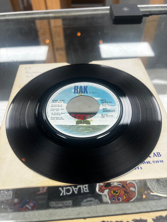 Hot Chocolate ‎– Heaven Is In The Back Seat Of My Cadillac 7”