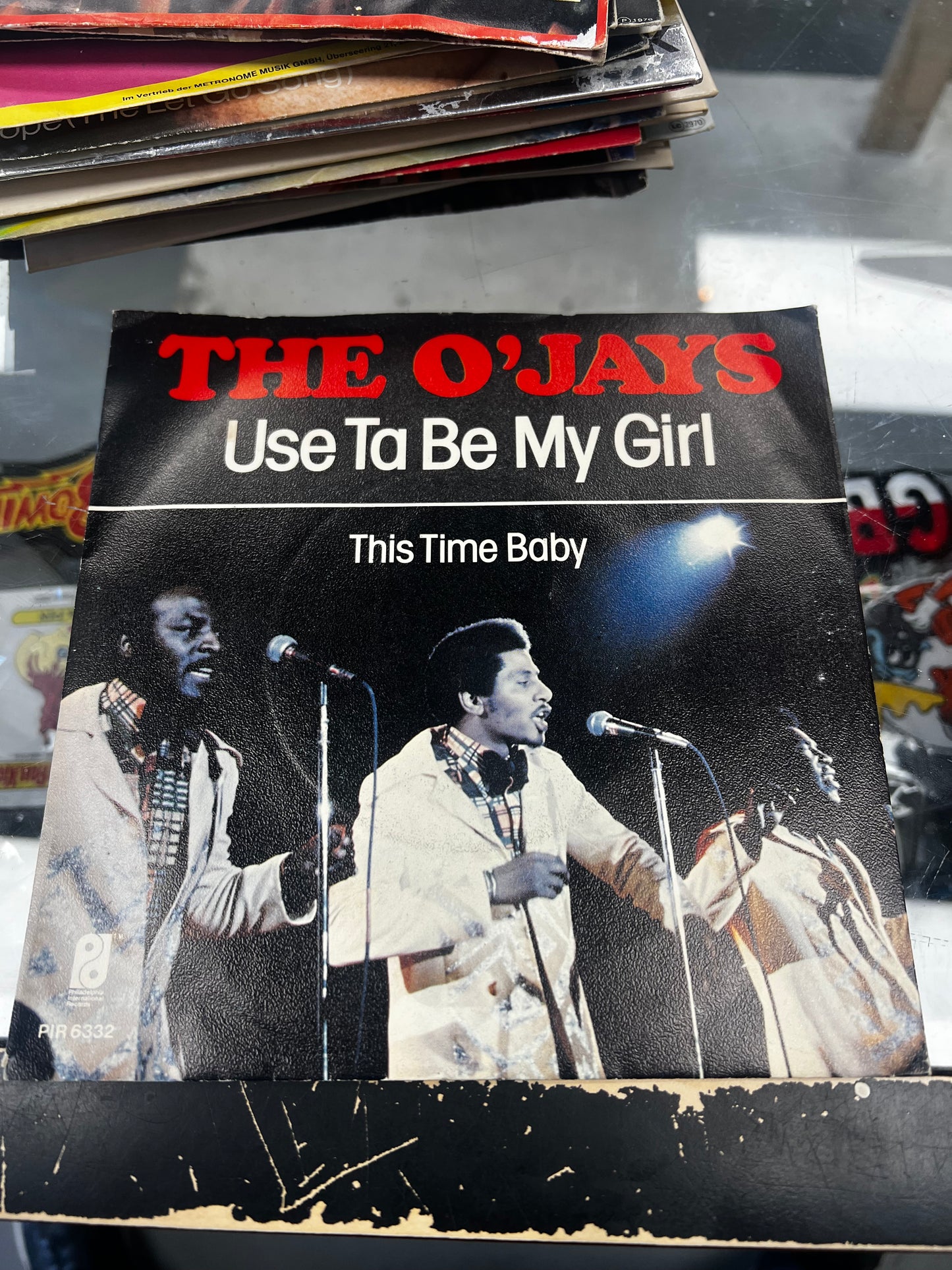 The O'Jays ‎– Use Ta Be My Girl / This Time Baby 7”