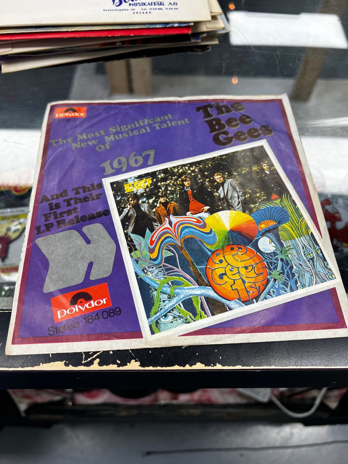 The Bee Gees ‎– Massachusetts 7”
