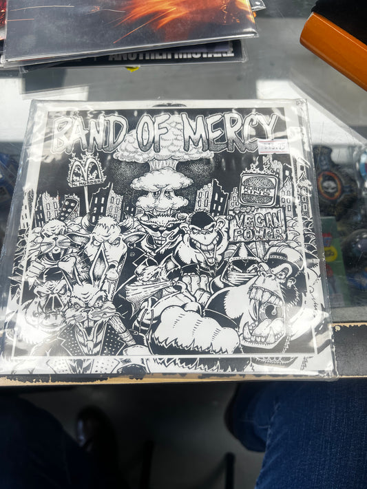 Band Of Mercy ‎– Vegan Power 7”