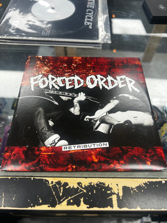 Forced Order ‎– Retribution YELLOW COLOR 7”