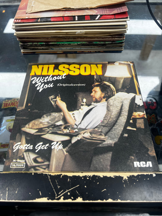 Nilsson ‎– Without You 7”