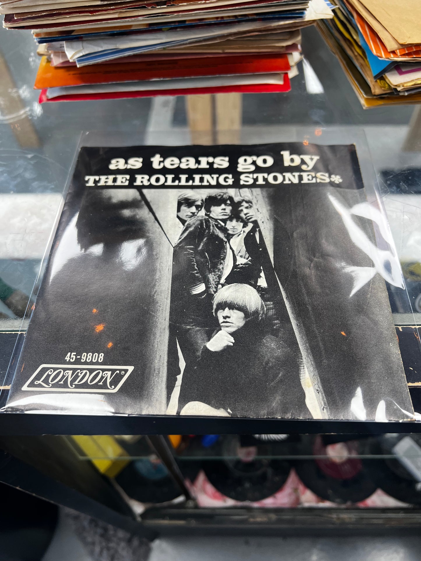 The Rolling Stones ‎– As Tears Go By 7”