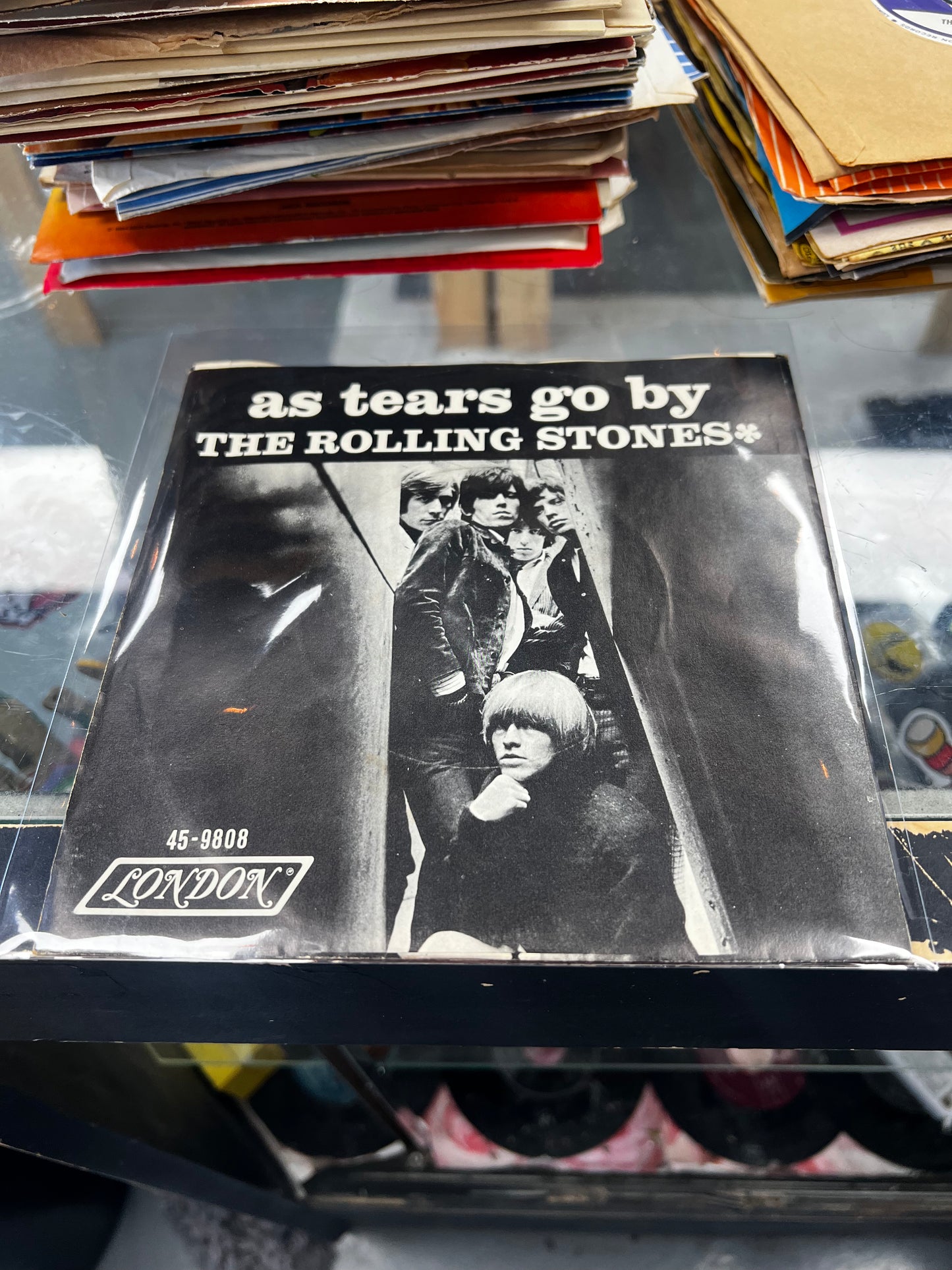 The Rolling Stones ‎– As Tears Go By 7”